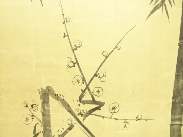 道具 ] - 道具 大塚巧藝社製 尾形光琳 竹梅図 印刷工芸屏風 95/200（箱